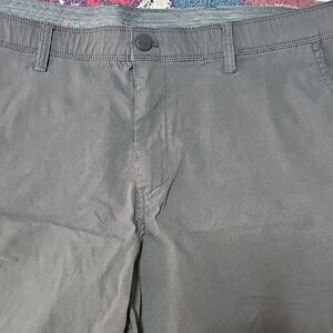 Weatherproof Charcoal Flat Front Shorts